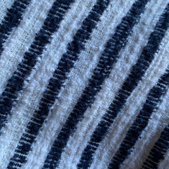 Green Envelope Striped Blouse - Picture 8 of 8